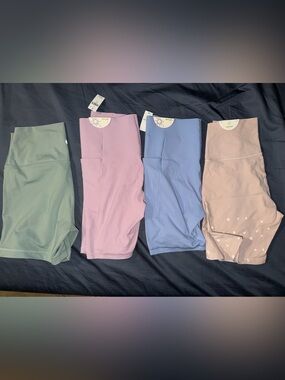 American Eagle bike shorts & Yoga Lux
